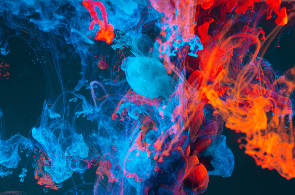 Abstract ink designs