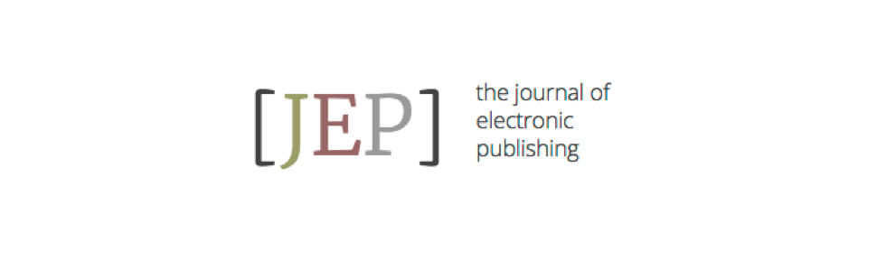 Journal of Electronic Publishing logo
